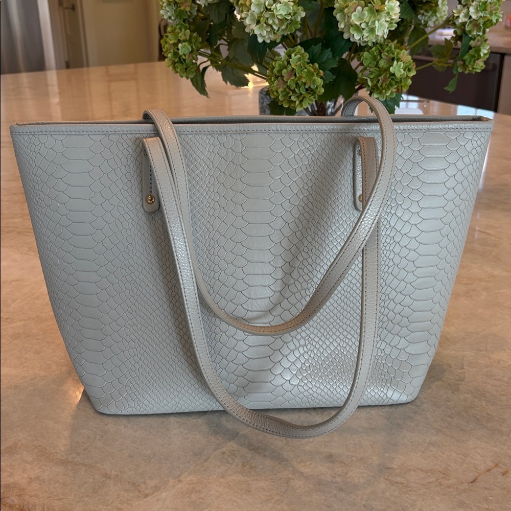 GiGi New York Zip Taylor Gray Tote